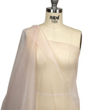 Stiff Polyester Organdy - Lightest Pink - Rhiannon Collection