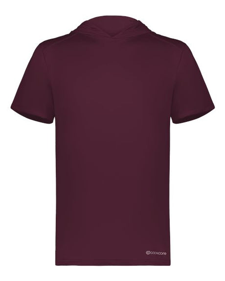 Holloway Men's Hooded T-Shirt Powered by Coolcore