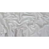 Cotton French Terry Knit - White - Elida Collection