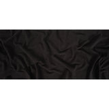Cotton French Terry Knit - Black - Elida Collection