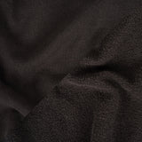Cotton French Terry Knit - Black - Elida Collection