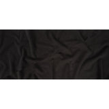 Cotton Fleece Backed Jersey - Black - Leida Collection