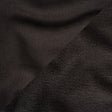 Cotton Fleece Backed Jersey - Black - Leida Collection