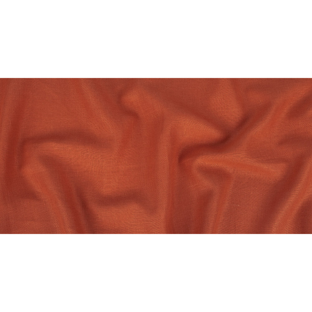 Medium Weight Linen Woven - Ginger - Grasmere Collection