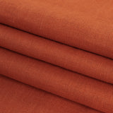 Medium Weight Linen Woven - Ginger - Grasmere Collection