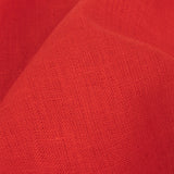 Medium Weight Linen Woven - Red - Grasmere Collection
