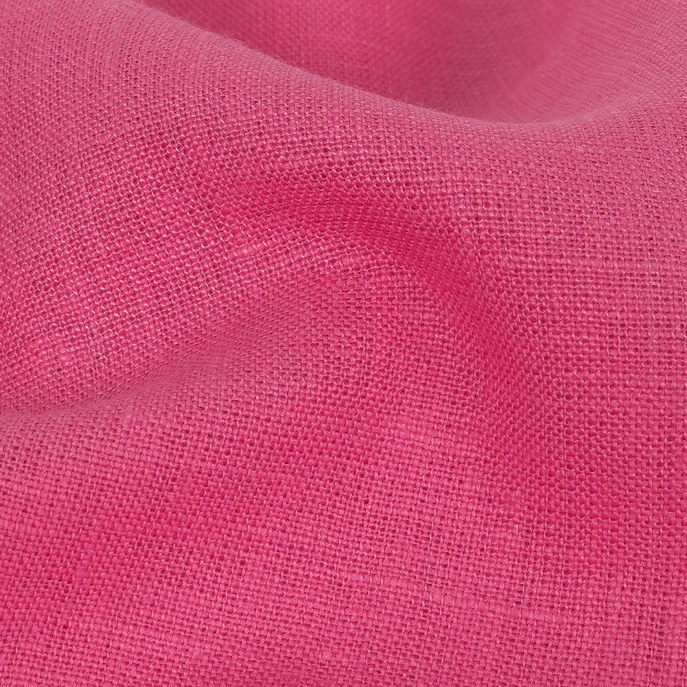 Medium Weight Linen Woven - Pink - Grasmere Collection