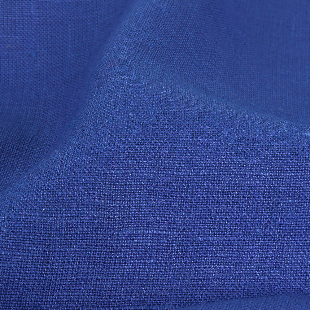 Medium Weight Linen Woven - Deep Ultramarine - Grasmere Collection