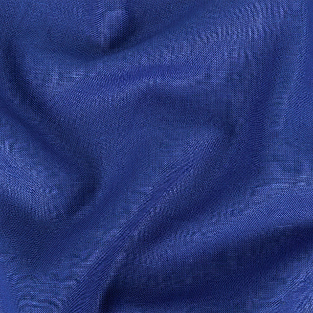 Medium Weight Linen Woven - Deep Ultramarine - Grasmere Collection