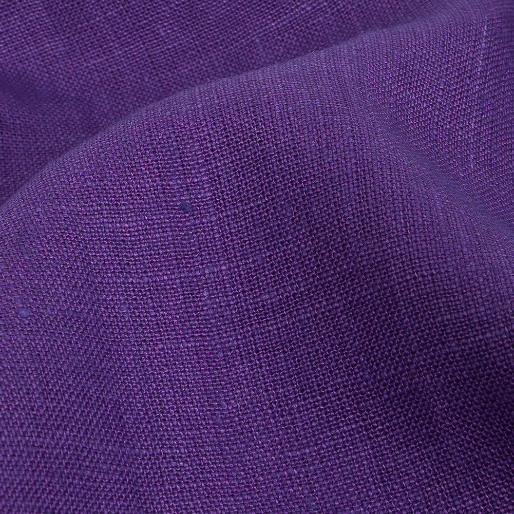 Medium Weight Linen Woven - Prism Violet - Grasmere Collection