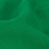 Medium Weight Linen Woven - Kelly Green - Grasmere Collection