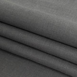 Medium Weight Linen Woven - Gray - Grasmere Collection