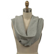 Cotton Tubular 1x1 Rib Knit - Heathered Gray - Delia Collection