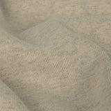 Cotton Tubular 1x1 Rib Knit - Heathered Moonbeam and Quarry - Delia Collection