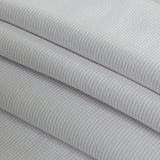 Cotton Tubular 2x2 Rib Knit - White - Adile Collection