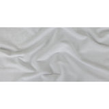 Cotton Tubular 2x2 Rib Knit - White - Adile Collection
