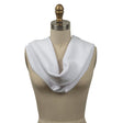 Cotton Tubular 2x2 Rib Knit - White - Adile Collection