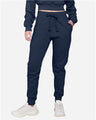 Unisex Premium Cotton Blend Jogger Pants with Fleece & Ribbed Cuffs