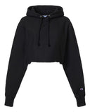Champion Women's Reverse Weave Hooded Cropped Sweatshirt