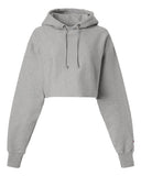 Champion Women's Reverse Weave Hooded Cropped Sweatshirt