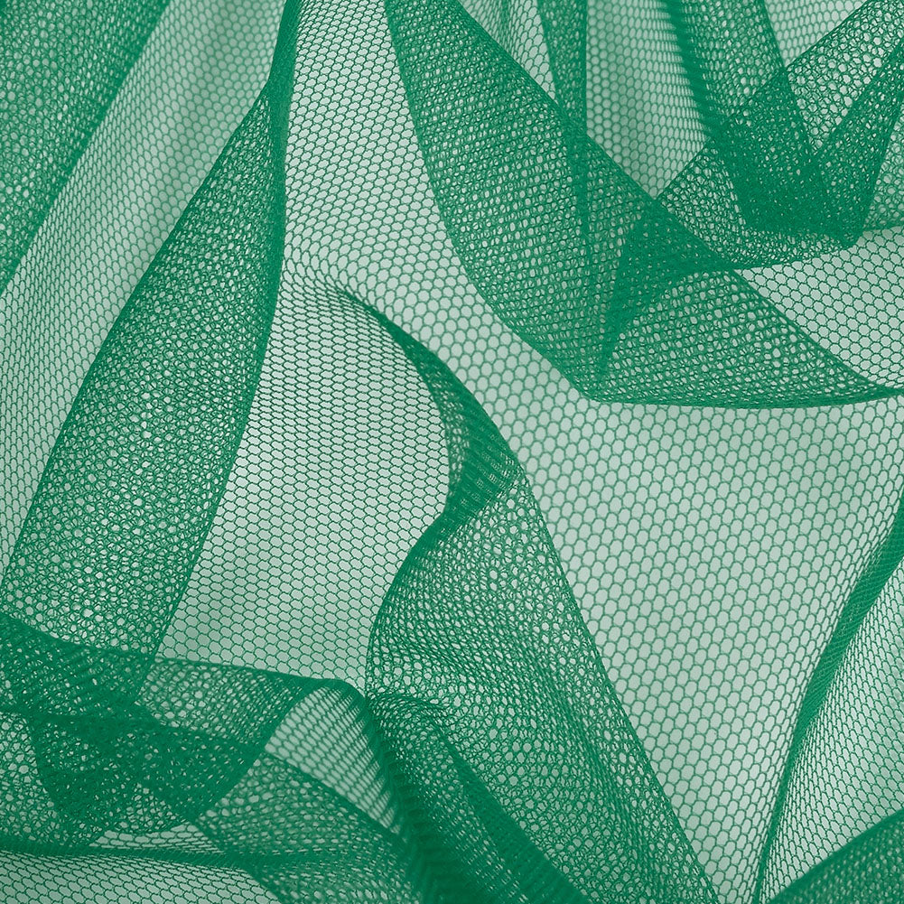 Soft Nylon Tulle - Emerald - Leonardo Collection