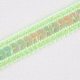 Neon Green Fancy Sequin Trim