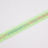 Neon Green Fancy Sequin Trim