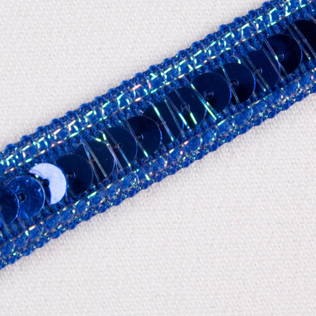 1/2" Periwinkle Fancy Sequin Trim
