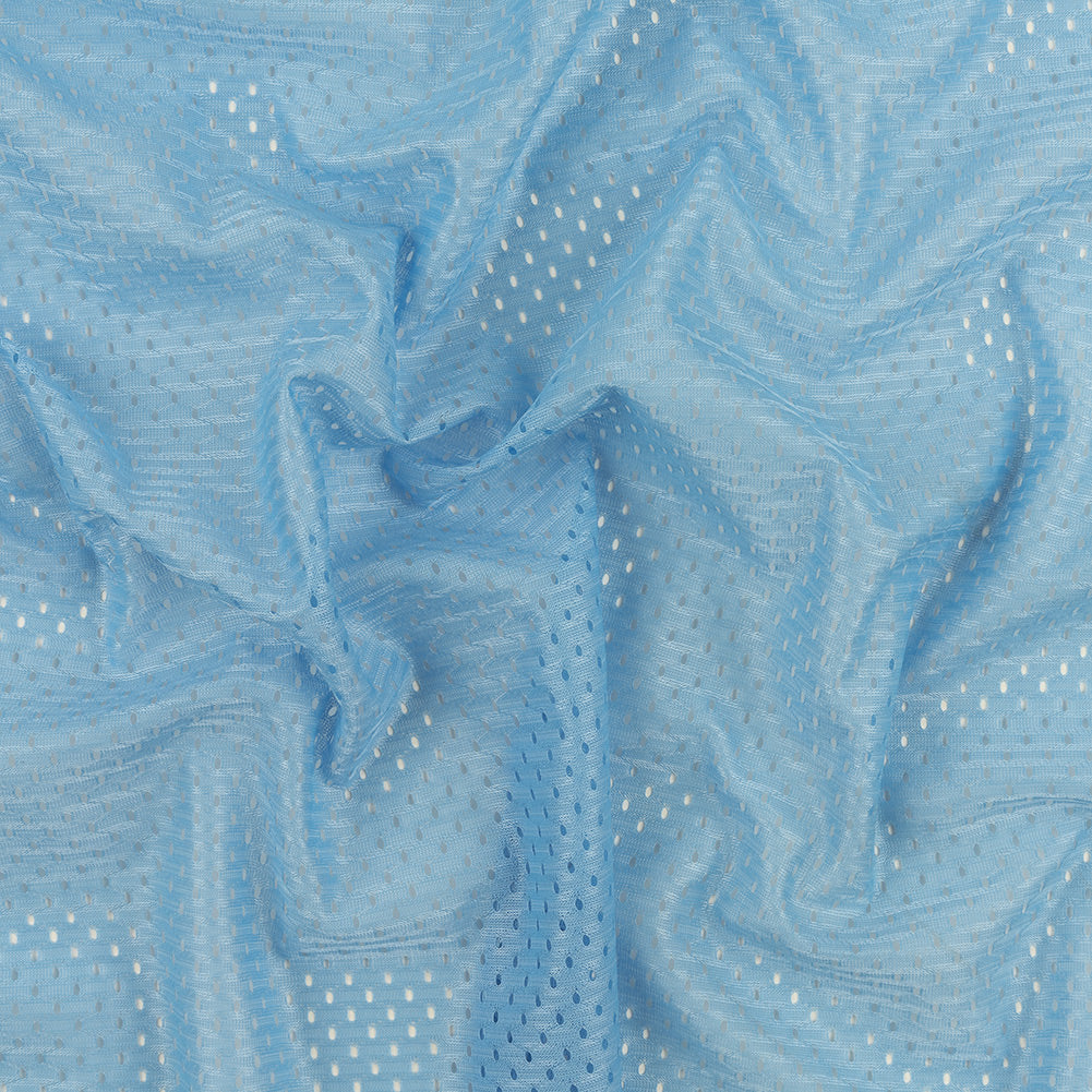 Polyester Athletic Mesh - Sky Blue - Heracles Collection