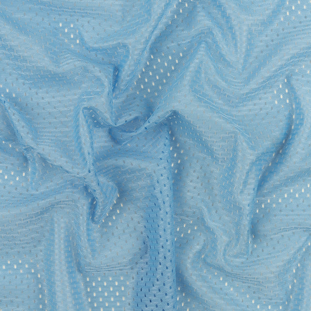 Polyester Athletic Mesh - Sky Blue - Heracles Collection