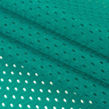 Polyester Athletic Mesh - Teal Blue - Heracles Collection