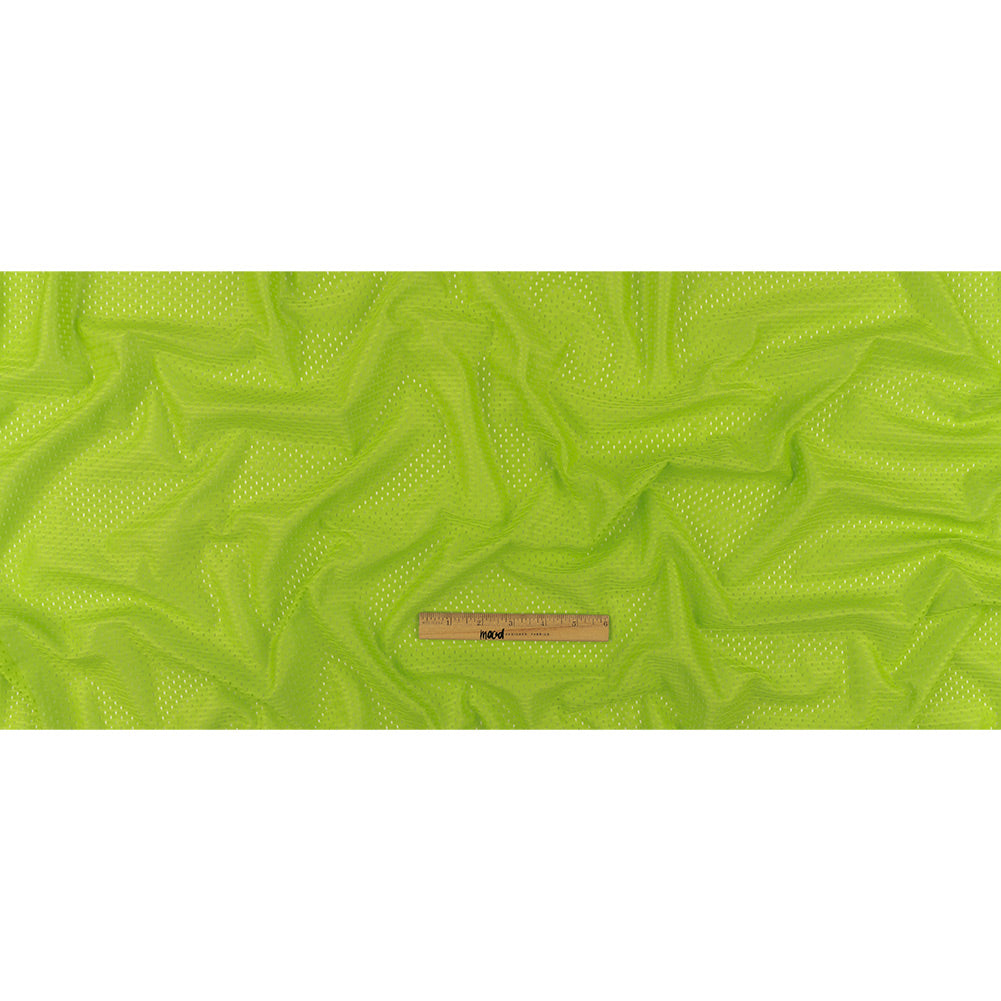 Polyester Athletic Mesh - Jasmine Green - Heracles Collection