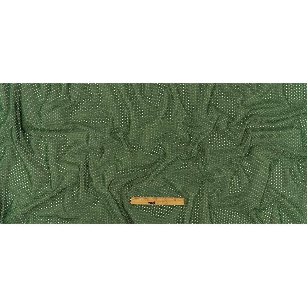 Polyester Athletic Mesh - Hunter Green - Heracles Collection