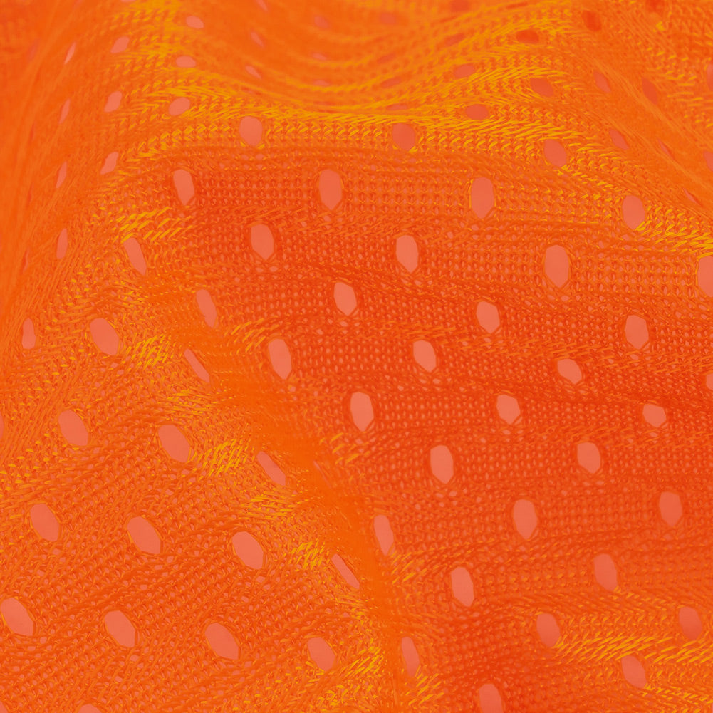 Polyester Athletic Mesh - Golden Poppy - Heracles Collection