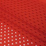 Polyester Athletic Mesh - Haute Red - Heracles Collection