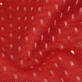 Polyester Athletic Mesh - Haute Red - Heracles Collection