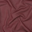 Polyester Athletic Mesh - Cabernet - Heracles Collection