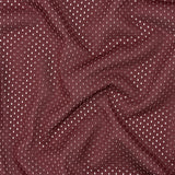 Polyester Athletic Mesh - Cabernet - Heracles Collection