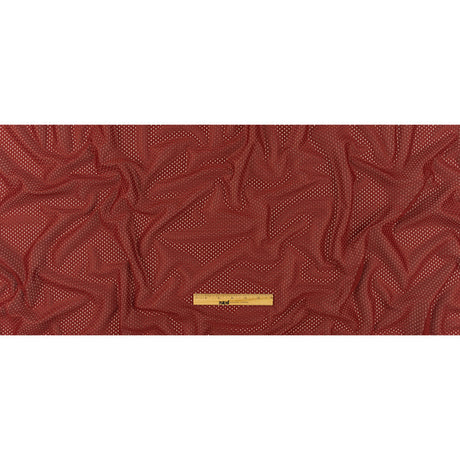 Polyester Athletic Mesh - Cardinal Red - Heracles Collection