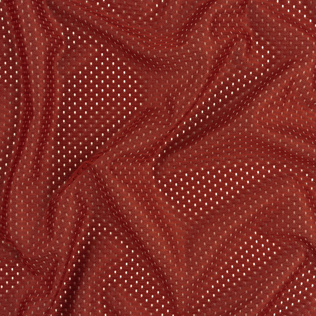 Polyester Athletic Mesh - Cardinal Red - Heracles Collection