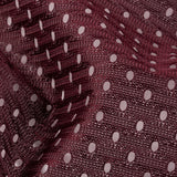 Polyester Athletic Mesh - Maroon Banner - Heracles Collection