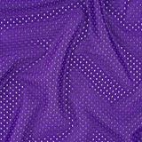 Polyester Athletic Mesh - Purple - Heracles Collection