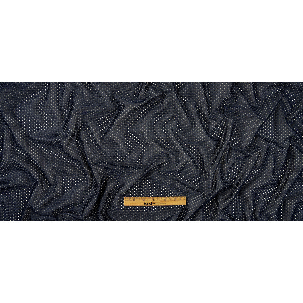 Polyester Athletic Mesh - Navy - Heracles Collection