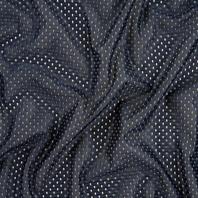 Polyester Athletic Mesh - Navy - Heracles Collection