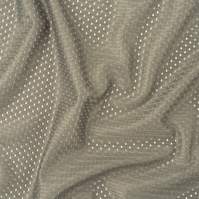 Polyester Athletic Mesh - Charcoal - Heracles Collection