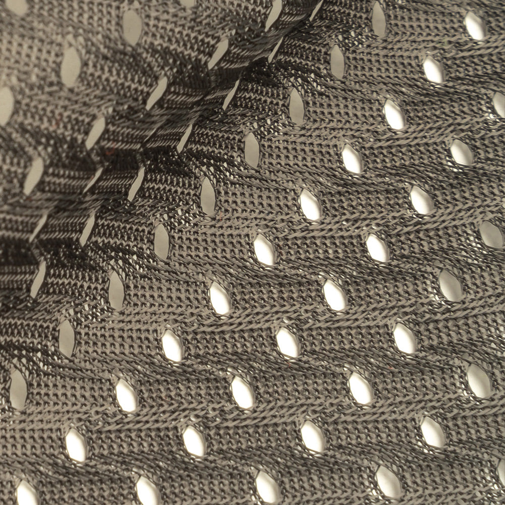 Polyester Athletic Mesh - Taupe - Heracles Collection