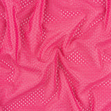 Polyester Athletic Mesh - Ibis Rose - Heracles Collection
