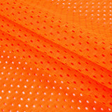 Polyester Athletic Mesh - Shocking Orange - Heracles Collection