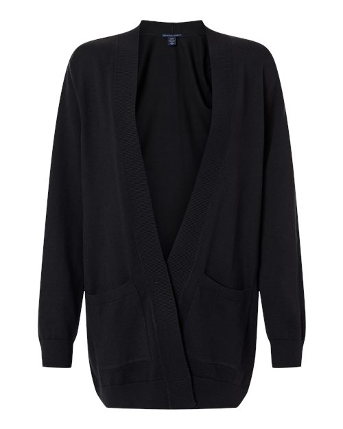 Devon & Jones Women's New Classics Open Cardigan Sweater