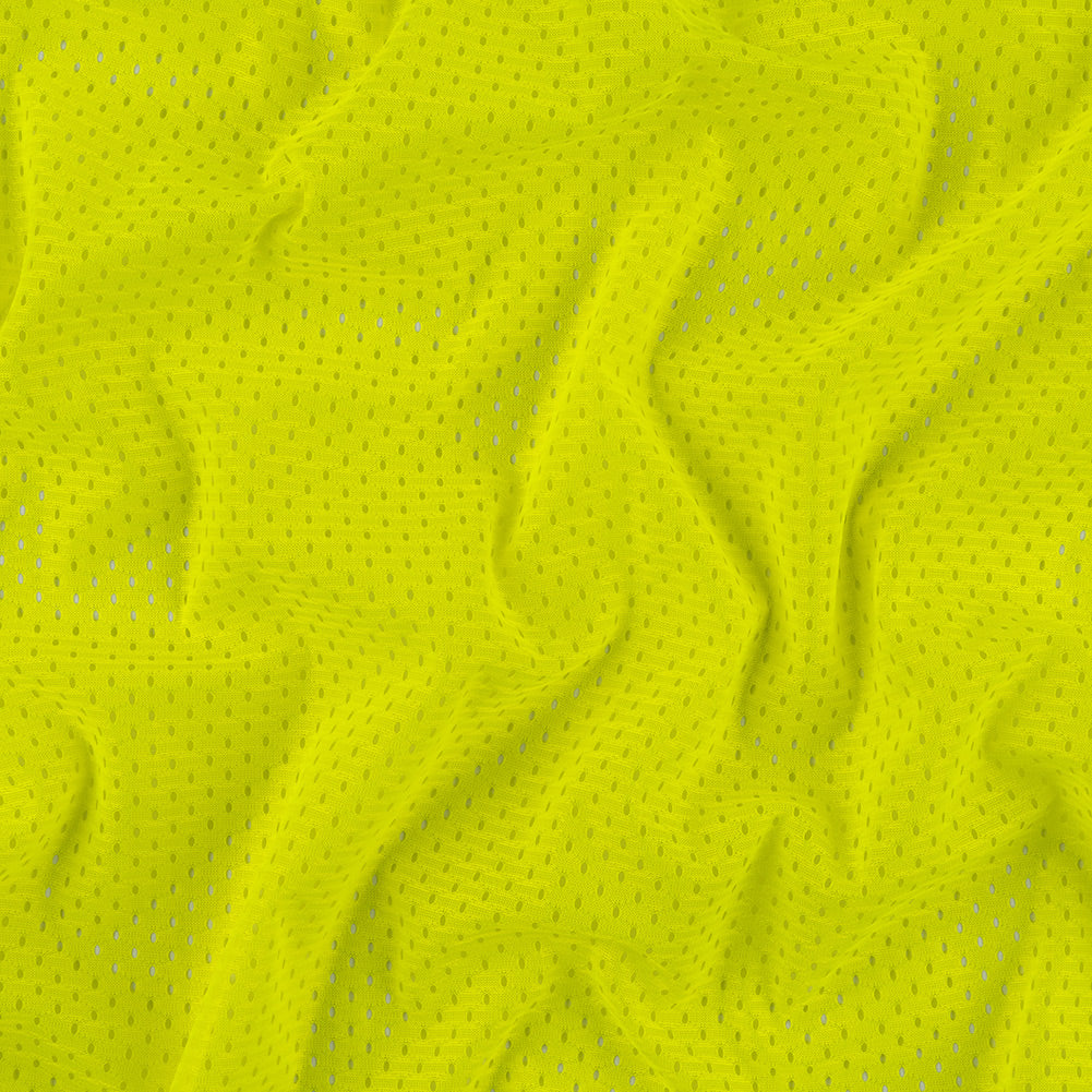 Polyester Athletic Mesh - Safety Yellow - Heracles Collection